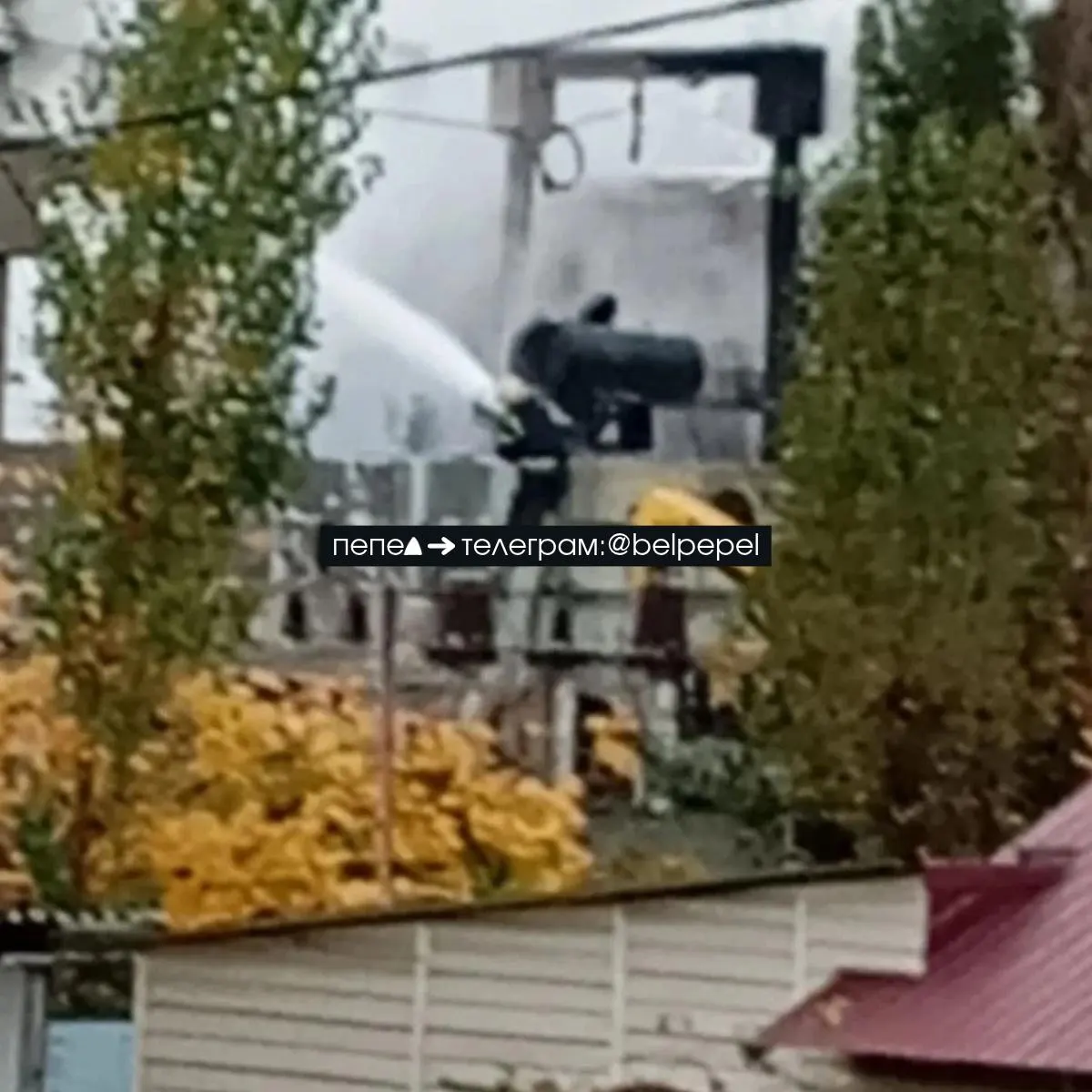 Пожар на электроподстанции в Белгороде потушен.