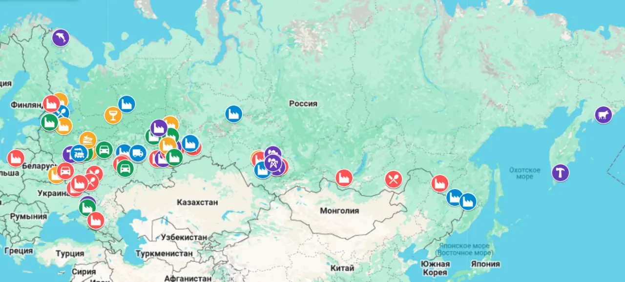 Команда проекта составила карту остановок заводов, массовых увольнений, задержек зарплат и переводов на сокращённую неделю. С начала 2026 года зафиксировано больше случаев, чем за весь 2025-й — проблемы отмечены от Калининграда до Камчатки.