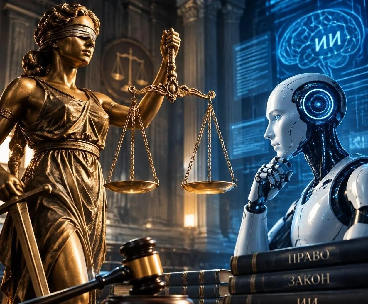 Через год суды начнут внедрять системы искусственного интеллекта.